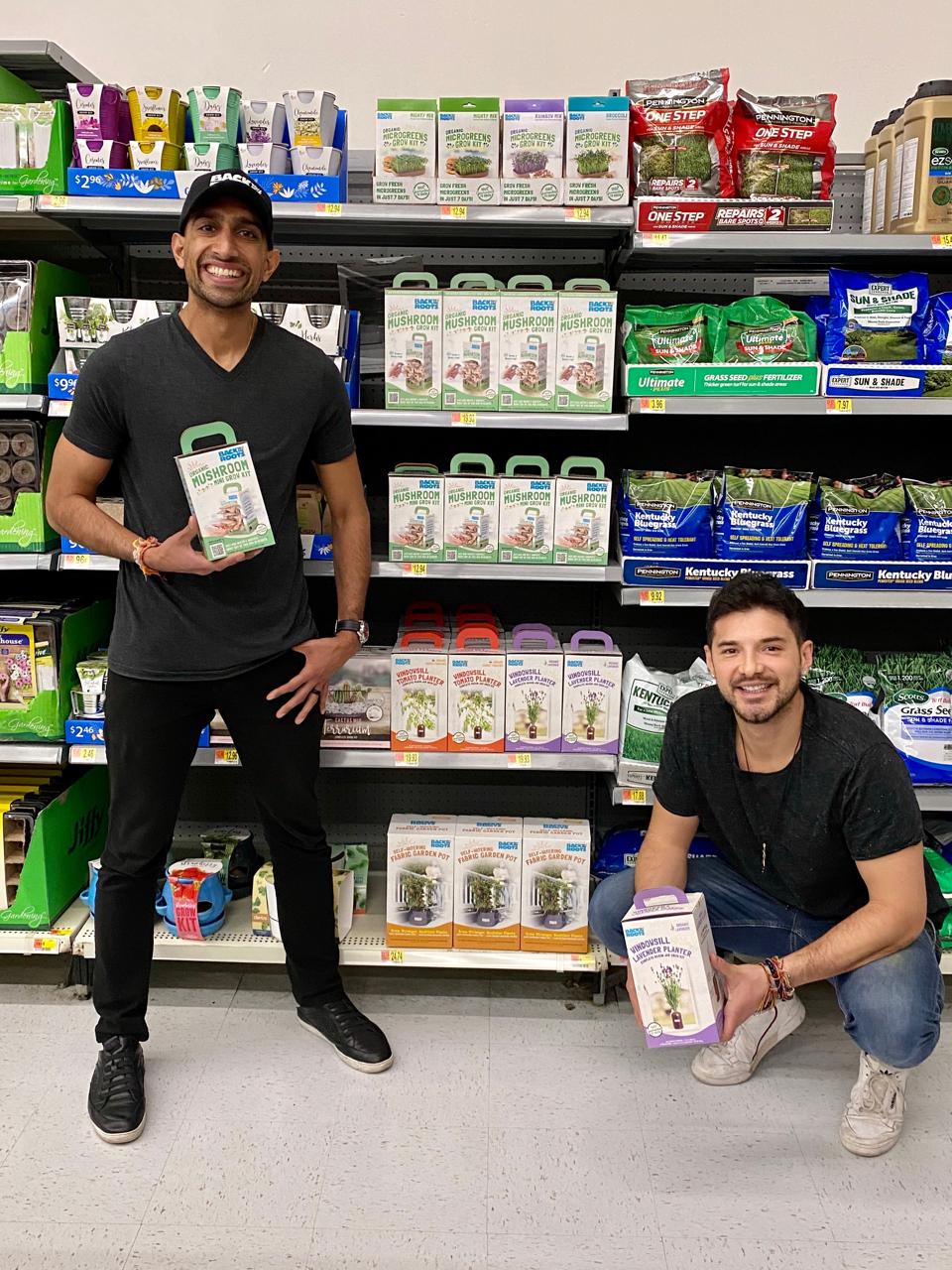 Nikhil Arora and Alejandro Velez, Co-Founders of Back to the Roots.