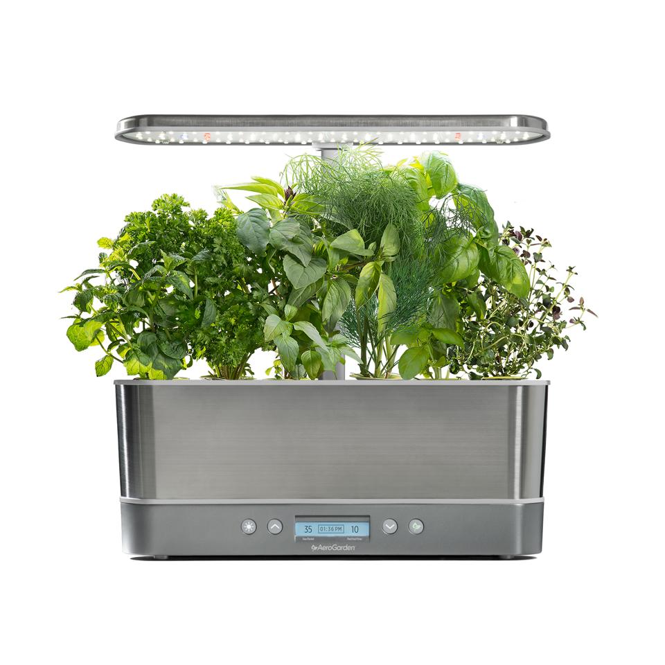 The AeroGarden Harvest Elite Slim