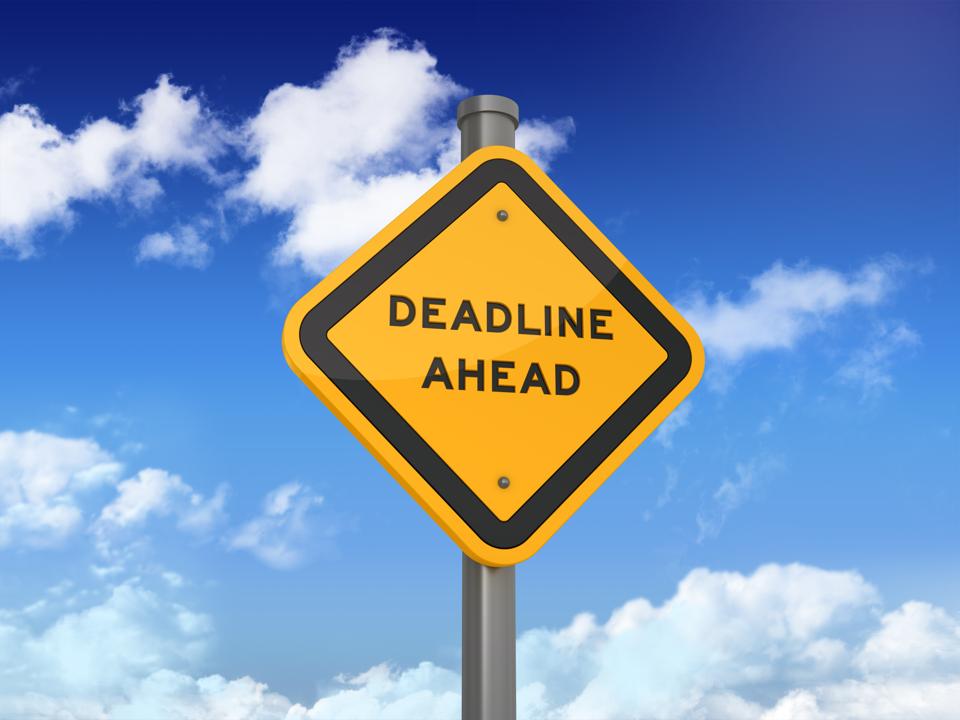 The College Admission Deadline 
