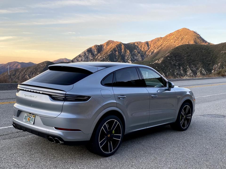 Mountain Test Porsche Cayenne Turbo S EHybrid Coupé Is A Pinnacle