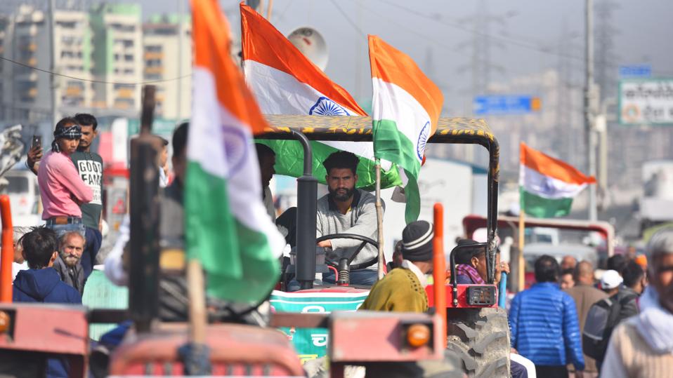 Farmers Protest Against The New Farm Laws
