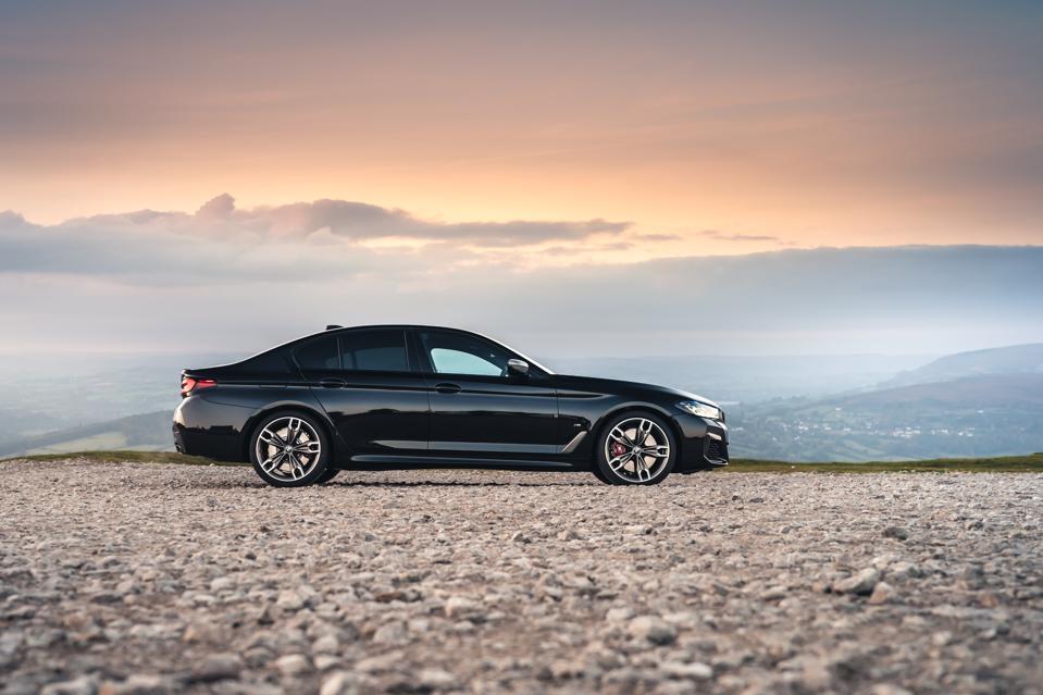 Driving BMW’s M550i, The Performance Executive Sedan In The 5-Series