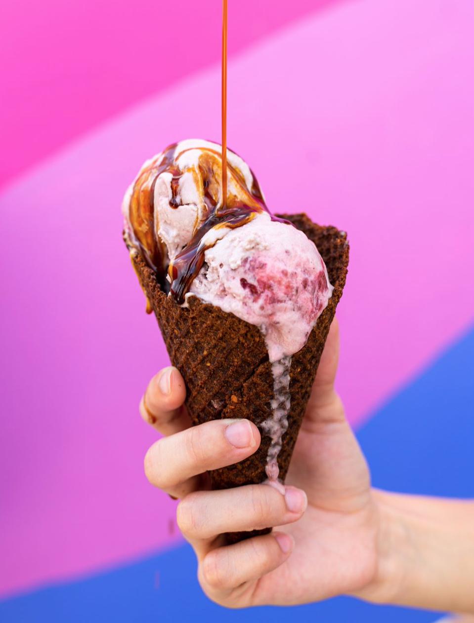 Nabati ice cream cone