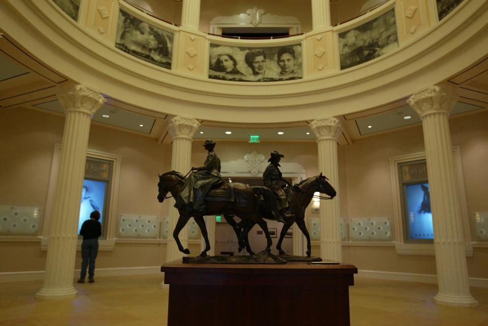 055941.TR.1116.ftworth.AMR Fort Worth , Texas is the site for the National Cowgirl Museum, shown her