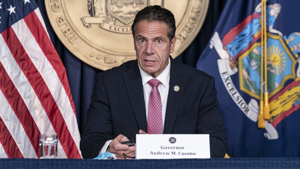 New York State Governor Andrew Cuomo holds daily media...