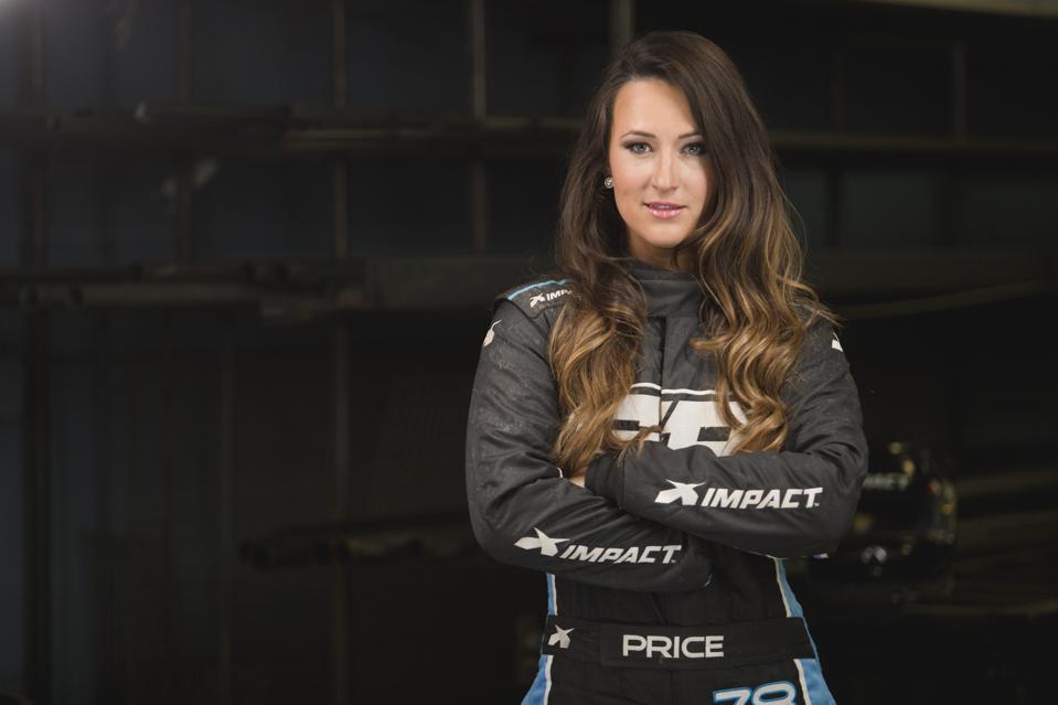 Sara Price, professional female race car driver