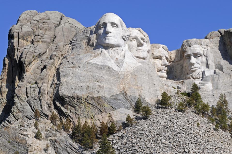 Mount Rushmore is deeply weird