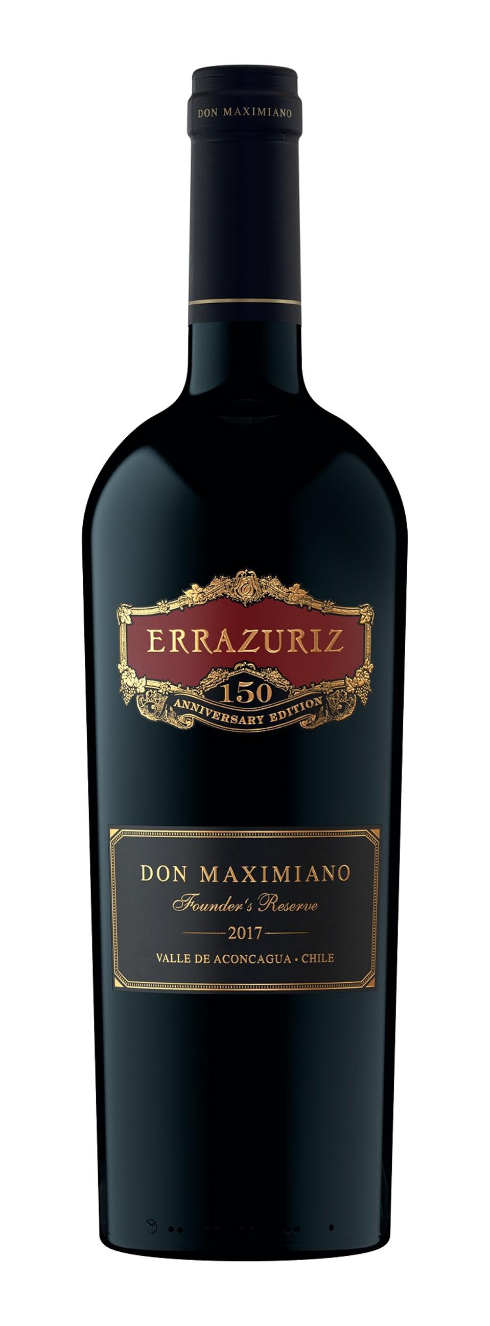 Don Maximiano Founder's Reserve wine from Chile