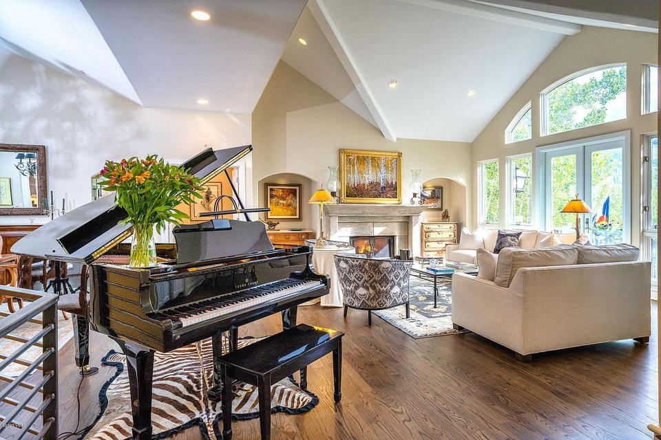 living room inside luxury vail house at 782 potato patch dr colorado