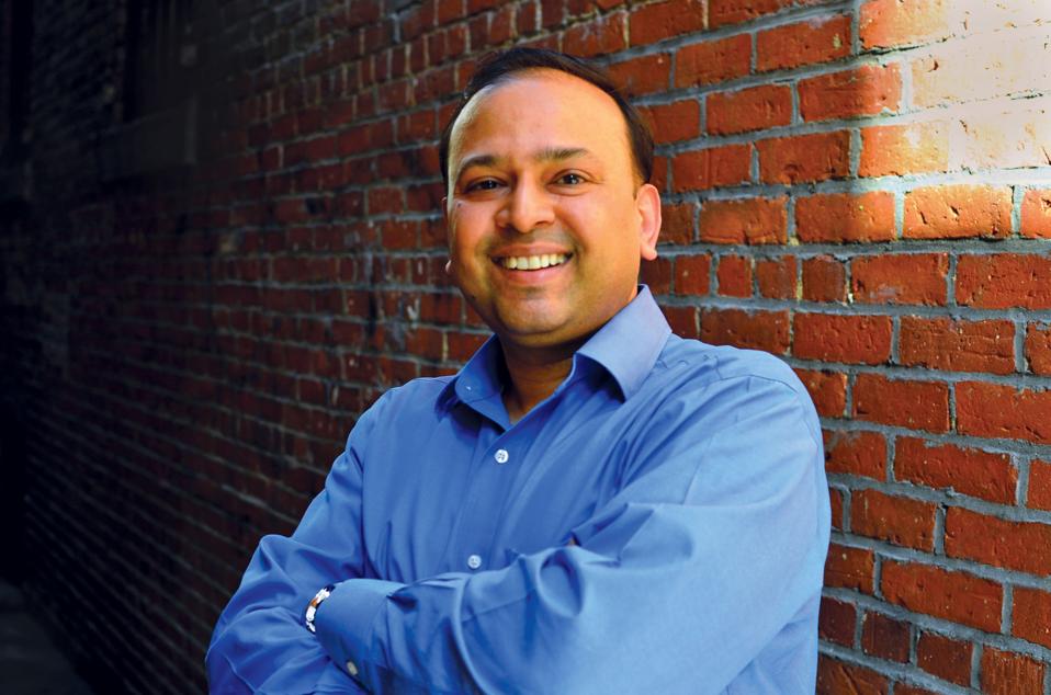 Vikram Aggarwal with arms folded