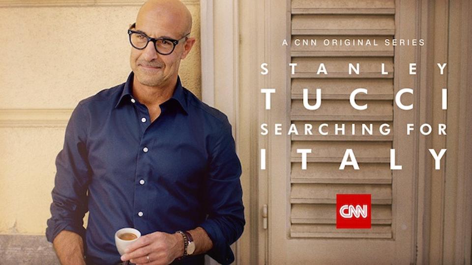 Stanley Tucci, host of Searching for Italy