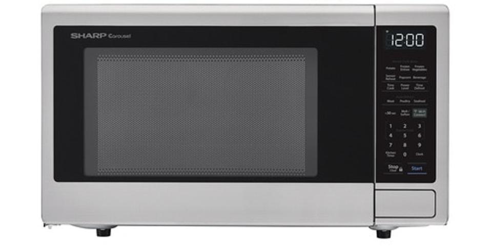 Sharp Stainless Steel Smart Carousel Countertop Microsoft Oven (SMC1449FS)