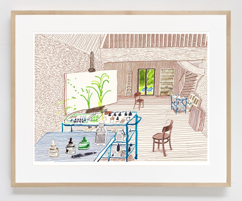 David Hockney, Tiêu đề, ngày tháng. Hình ảnh do nghệ sĩ và Grey Chicago / New York cung cấp © David Hockney