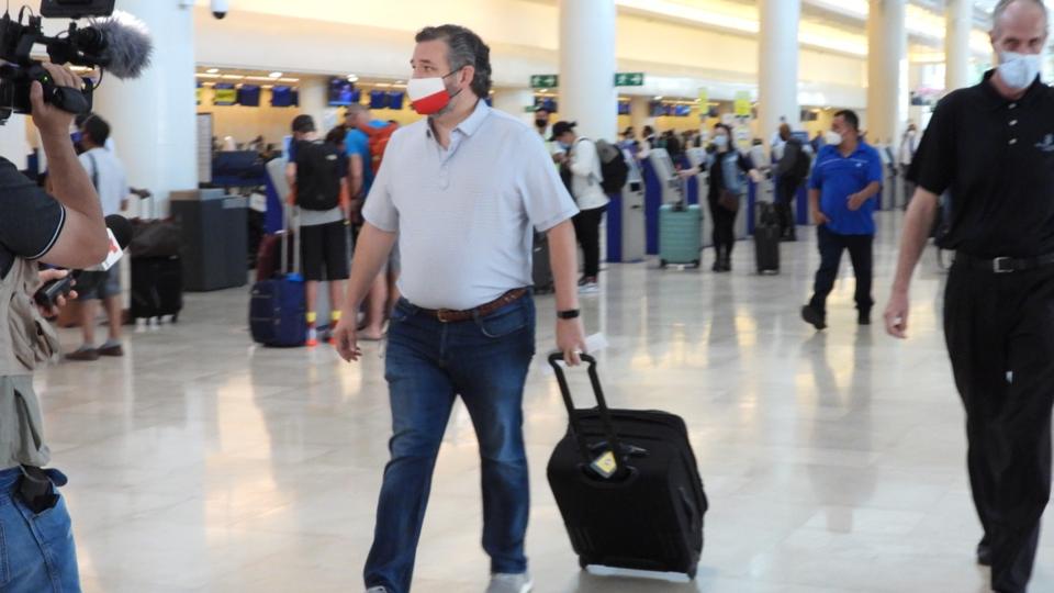 Celebrity Sightings In Mexico - February 18, 2021