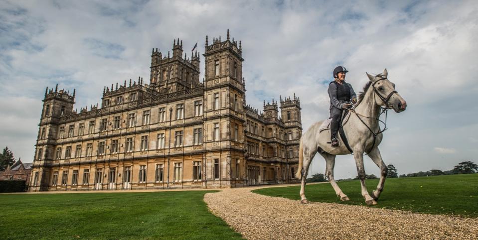 Highclere Castle. Downton Abbey.