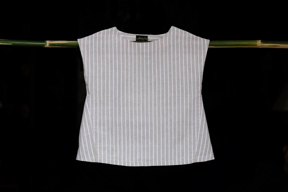 Limited edition striped top by HOLICOW's Debbie Palao at Disenyo del Sur