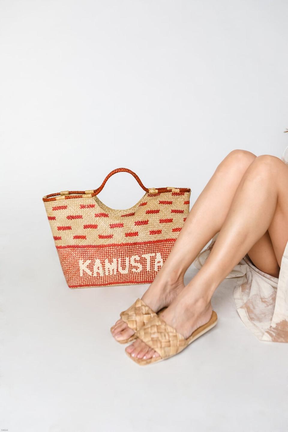 The Kamusta Tote and Raquel slip ons at MAISON METISSE