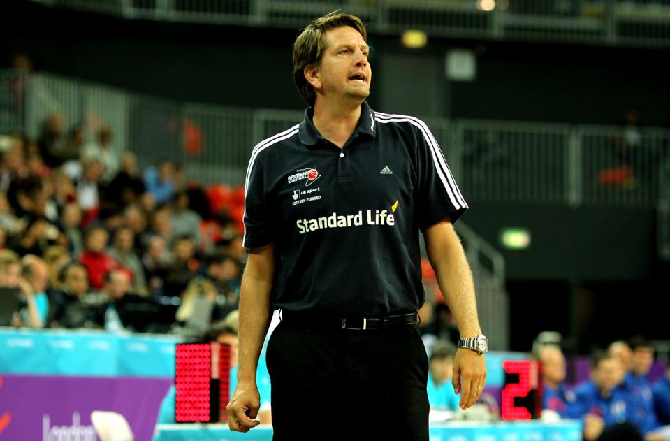 Toronto Raptors assistant coach Chris Finch.