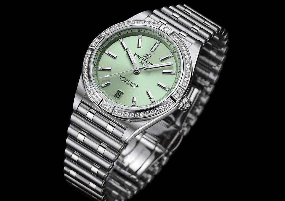 The Breitling ladies' Chronomat.