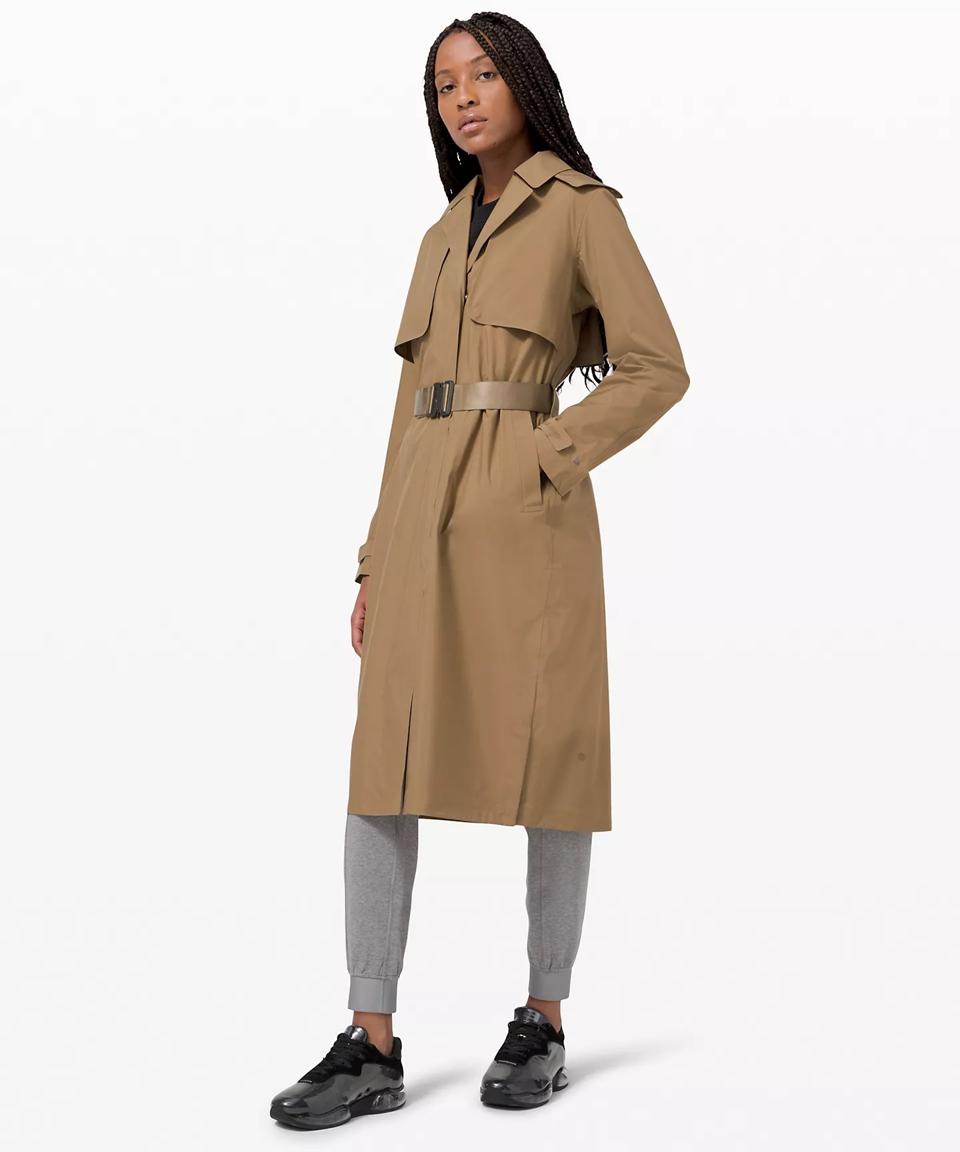 gallery full length raincoat