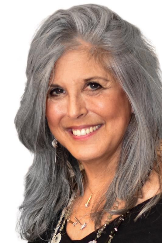 Designer and philanthropist Joan Hornig, who donates 100% of profits from her jewelry lines to charities of the client's choice.