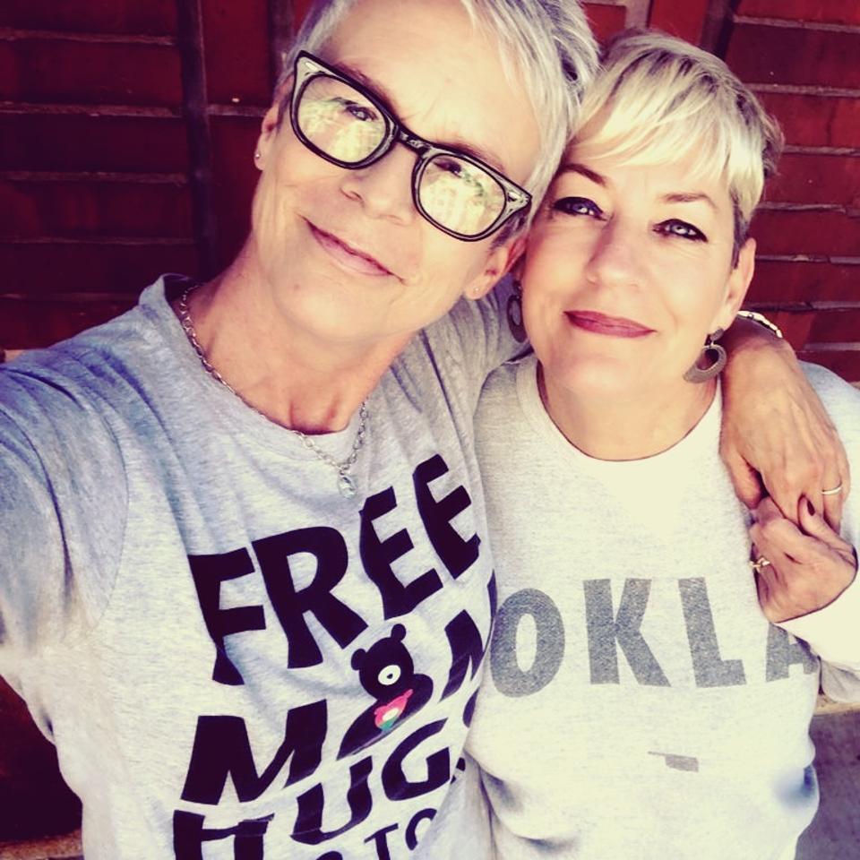 Jamie Lee Curtis and Sara Cunningham