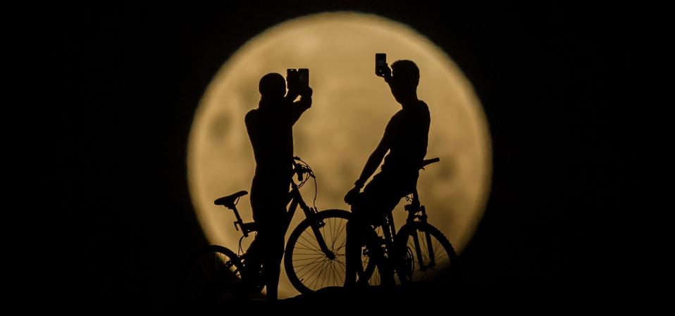 Super Blue Blood Moon Seen From Australia