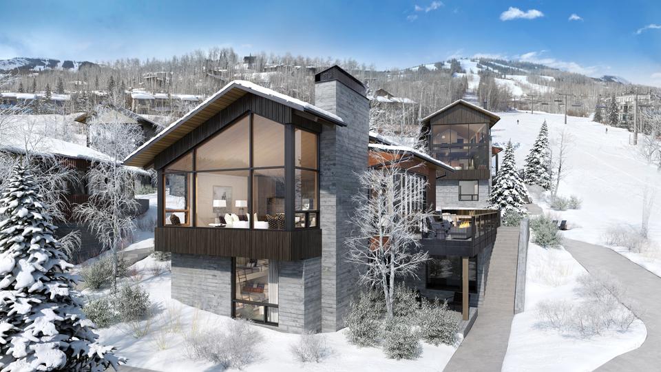 modern chalet at havens ski-in/ski-out development snowmass resort