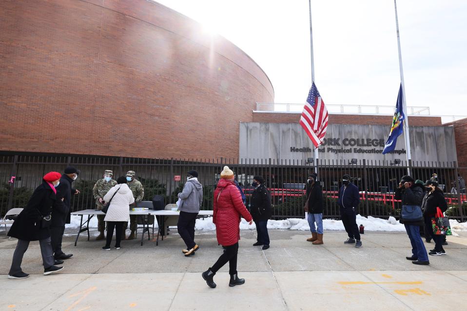 NY State Opens Two Vaccination Sites In Partnership With FEMA