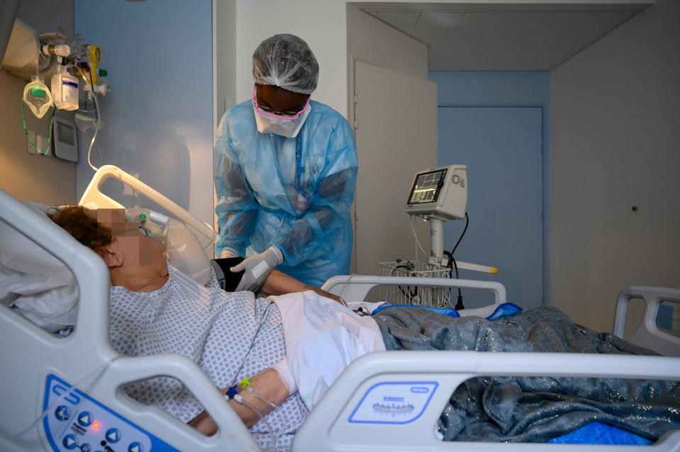 Emergency service in Paris Saint Cloud Hospital Center amid Covid-19