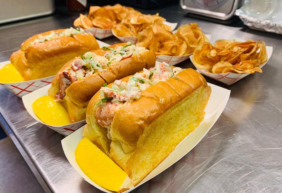 Elevated classics, like these lobster rolls, pair brilliantly with a range of wines.