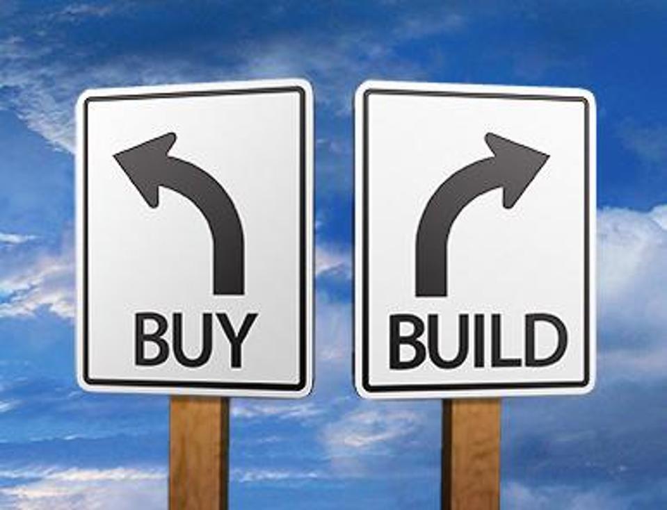 What should we do - buy or build?