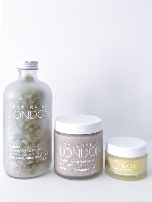 Foot Care = Self Care with this all-inclusive spa pedicure kit from Naturally London.  