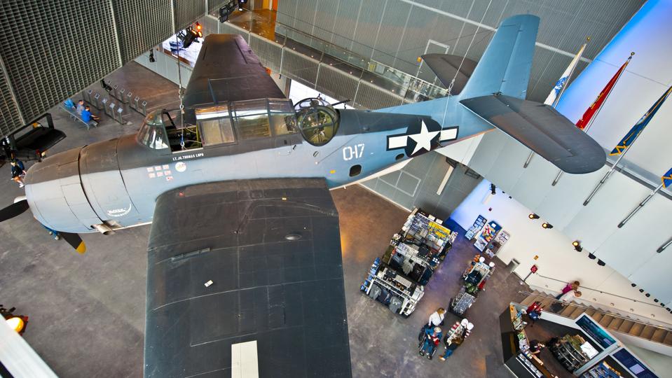 New Orleans, National World War II Museum, Boeing Center, TBM Avenger Torpedo Bomber