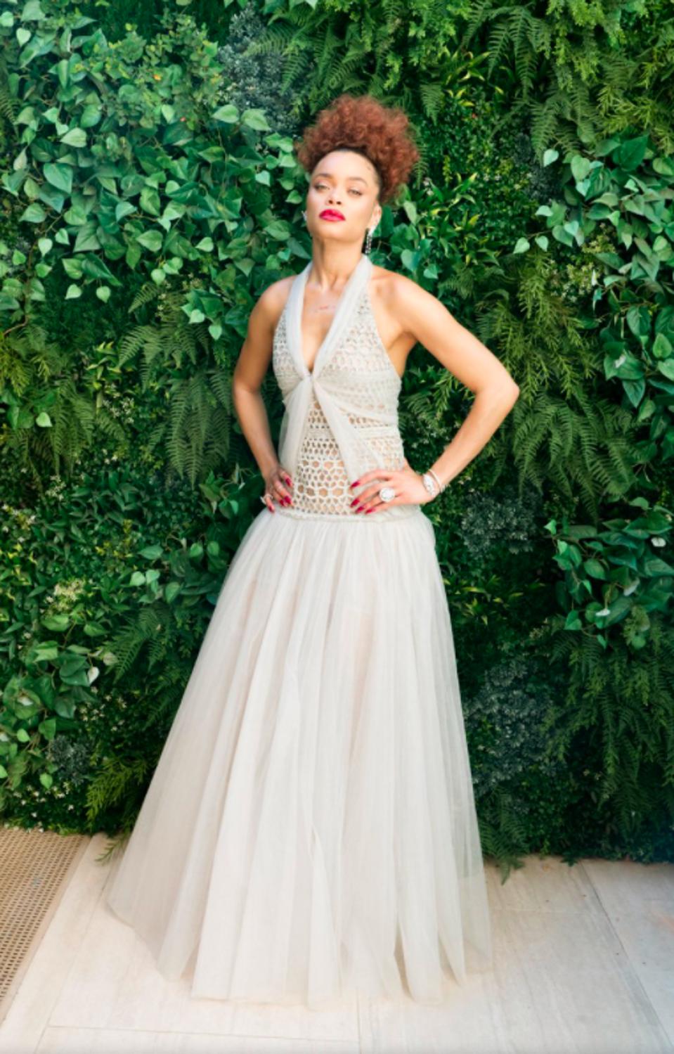 ″The United States Vs. Billie Holiday″ star Andra Day shines in Chanel.