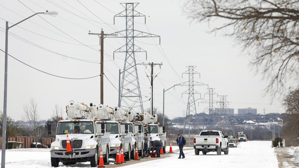 Winter Storm Uri Brings Ice And Snow Across Widespread Parts Of The Nation