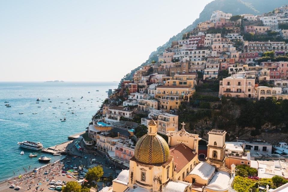 Positano on the Amalfi coast, Italy