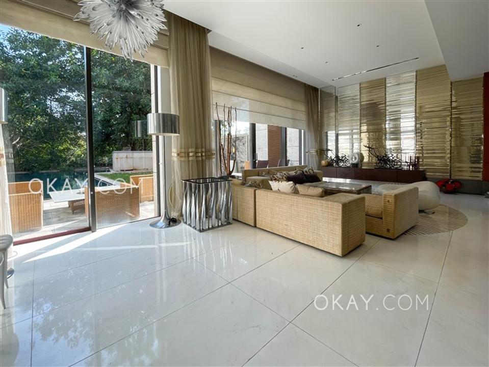 living room and pool 28&33 Kwu Tung Road, Sheung Shui