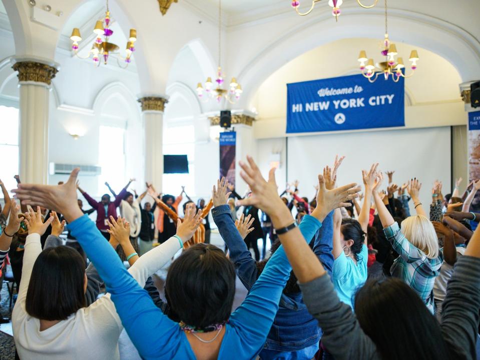 Global G.L.O.W. at a previous International Women's Day Celebration.