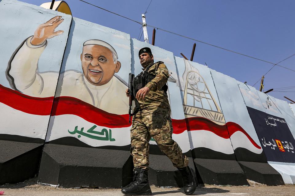IRAQ-RELIGION-CHRISTIANS-POPE