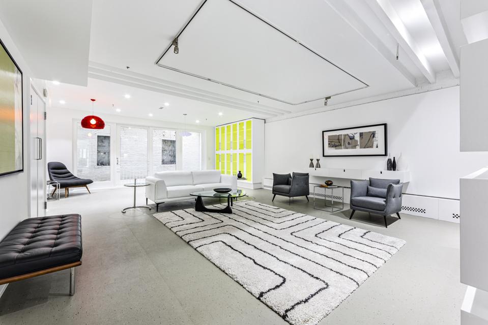 living room inside 104 Charlton Street, Apt 2W, New York, NY manhattan apartment