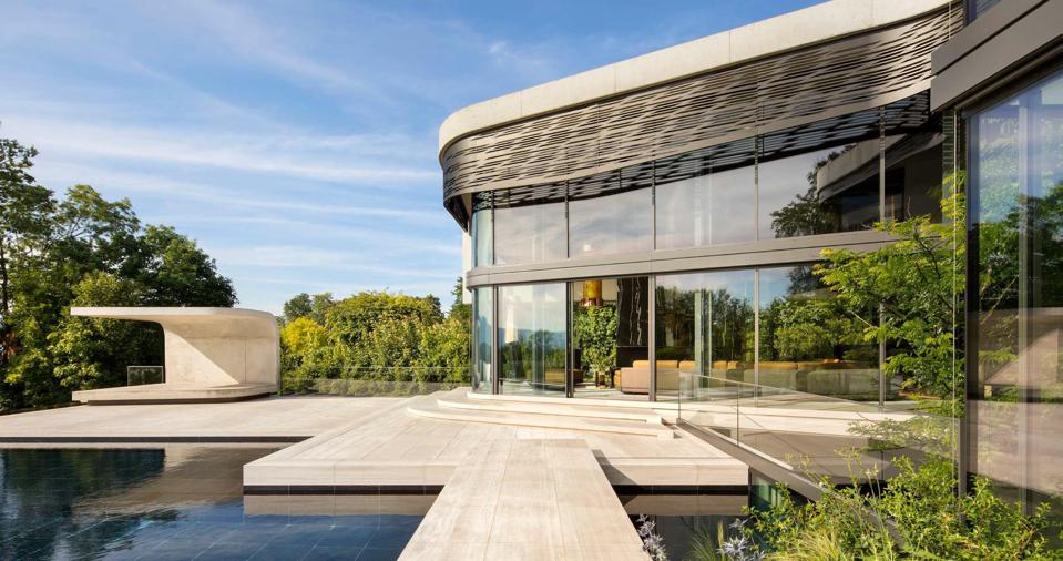 exterior screens villa courbe switzerland saota architecture cologny