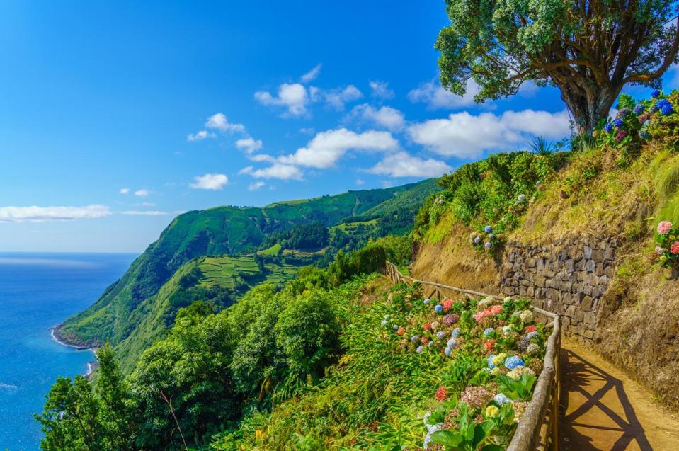 Panoramic of Azores, Portugal