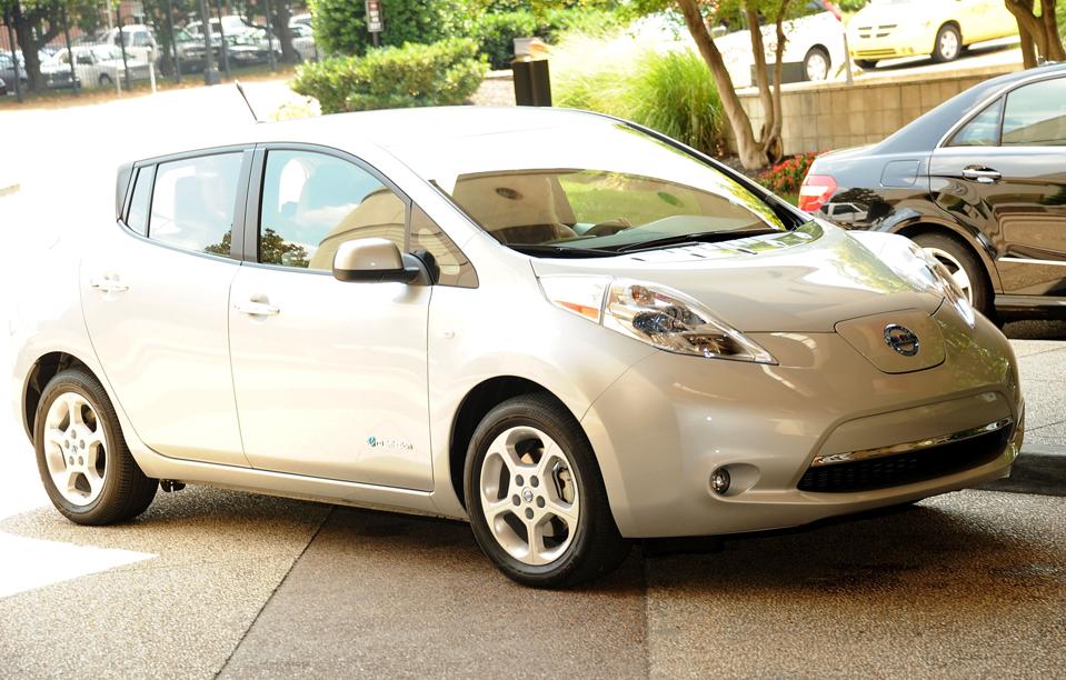 Nissan LEAF Celebrity Drive