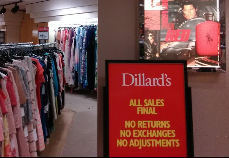 Dillard's clearance