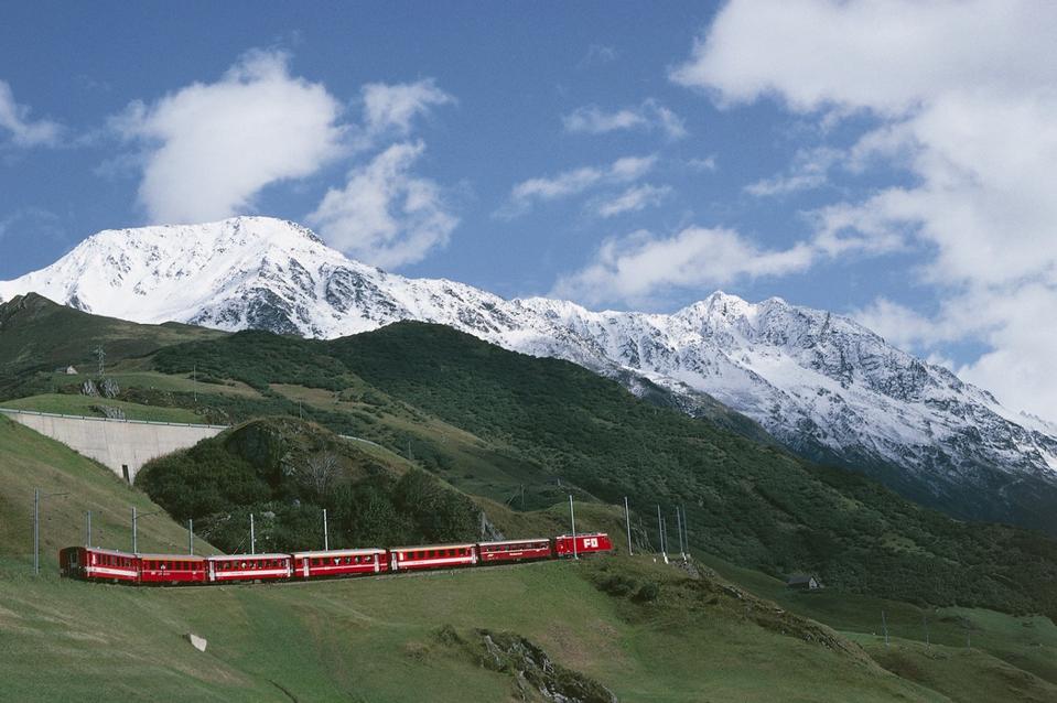 Gletscher Express Rhätische Eisenbahn