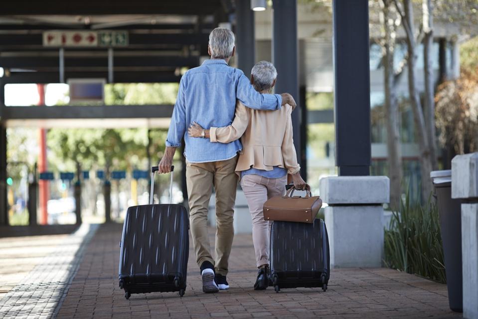 Vaccinated seniors travel