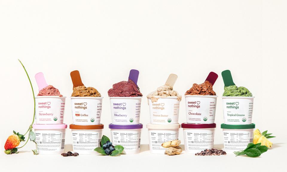 Sweet Nothings are made with plant-based ingredients.