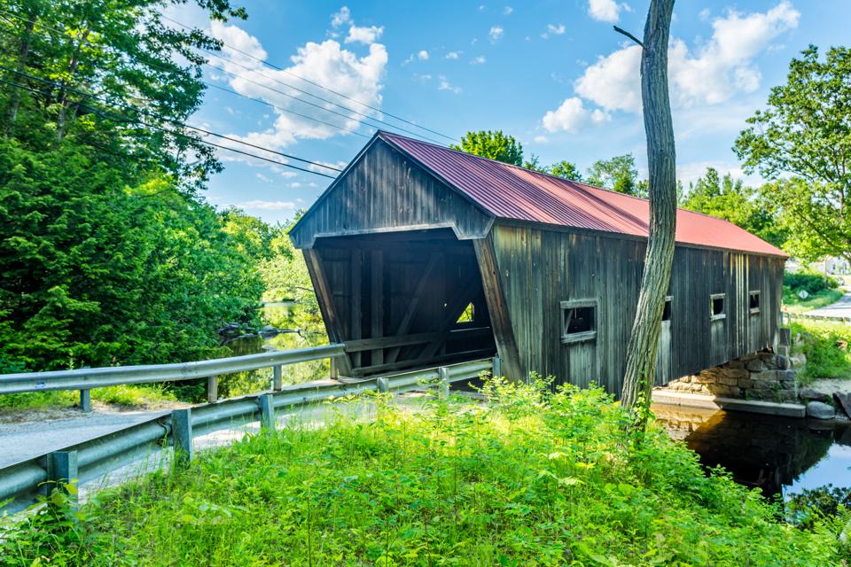 New Hampshire covered bridge