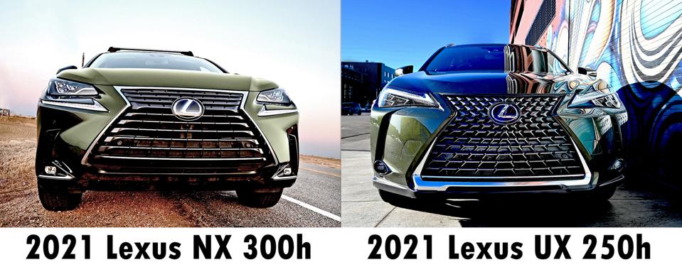 Compared 21 Lexus Nx 300h Vs Lexus Ux 250h Compared 21 Lexus Nx 300h Vs Lexus Ux 250h